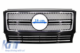 Calandre Avant pour MERCEDES W463 Classe G 1990-2012 Front Grille Neuf G65 Design--image-6046081