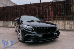 Calandre pour Mercedes Classe E W213 S213 C238 16+ AMG GT-R Panamericana Noir-image-6092141