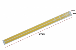 Calcomanías laterale Techo capucha Espejo Rayas Amarillo para Mercedes C205 A205-image-6063328