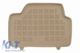 Caoutchouc tapis sol Beige pour BMW Série 1 E87 04-11 F20 & LCI 11-19 Sans odeur--image-6047855