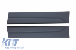 Car Front Side Skirts Door Panels Left & Right suitable for Land Rover Freelander 2 L359 (2006-2014)-image-6060357