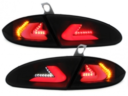 CarDNA Fanali Posteriori LIGHTBAR per Seat Leon 2005-2009 1P fumè nero-image-64657