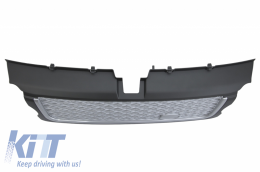 Central Grille and Side Vents Assembly suitable for Land Range Rover Sport L320 (2005-2008) Autobiography Look Silver Edition-image-6042555