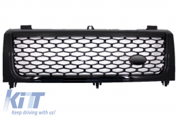 Central Grille and Side Vents Assembly suitable for Land Range Rover Vogue III L322 (2002-2005) All Black Autobiography Supercharged Edition-image-6006082