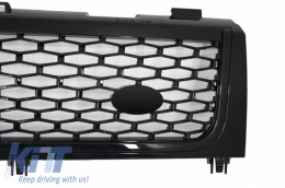 Central Grille suitable for Land Range Rover Vogue III L322 (2002-2005) All Black Autobiography Supercharged Edition-image-6006029