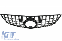 Central Grille Suitable for Mercedes GLS X166 Facelift (2016-2018) GTR Design-image-6057664