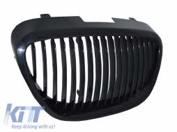 Centrale Griglia anteriore Nero lucido per Seat Toledo Leon Altea 04-09 Cupra Look-image-6010755