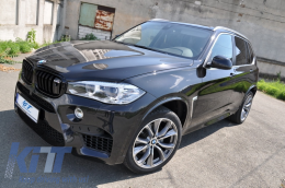 Complet Body Kit pour BMW X5 F15 2013-2018 X5M Look MPackage Grilles Échappement--image-6010773