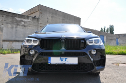 Complet Body Kit pour BMW X5 F15 2013-2018 X5M Look MPackage Grilles Échappement--image-6010774