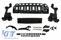 Complet Kit pour Mercedes W213 16+ E63 Look Échappement Silencieux Conseils Noir-image-6054568