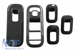 Completar Kit Cubierta interior de botones Para Mercedes A W177 V177 18+ Carbono-image-6063759