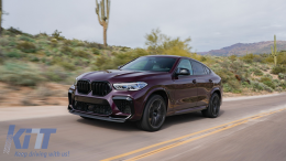 Completare Body Kit per BMW X6 G06 10.2019+ X6M Look Passaruota Marmitta Punte-image-6087994