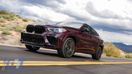 Completare Body Kit per BMW X6 G06 10.2019+ X6M Look Passaruota Marmitta Punte-image-6087995