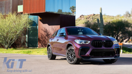 Completare Body Kit per BMW X6 G06 10.2019+ X6M Look Passaruota Marmitta Punte-image-6088002