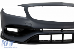 Completare Body Kit & Scarico Punte per Mercedes A W176 2012-2018 Facelift A45 Look-image-6081736