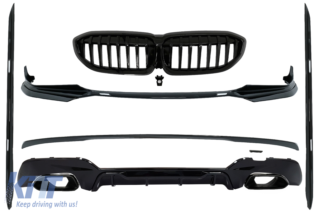 Complete Body Kit Extensions suitable for BMW 3 Series G20 Sedan
