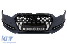 Complete Body Kit suitable for Audi A6 C7 4G Sedan (2011-2017) Conversion to 2018 Design-image-6103163