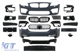 Complete Body Kit suitable for BMW 5 Series F10 (2010-2017) Conversion to G30 LCI M5 Design-image-6096352