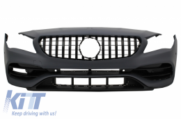 Complete Body Kit suitable for Mercedes CLA C117 W117 (2013-2018) Facelift CLA45 Design Front Grille-image-6050245