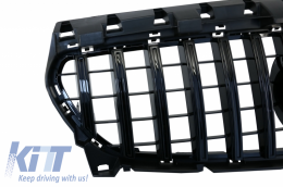 Complete Body Kit suitable for Mercedes CLA C117 W117 (2013-2018) Facelift CLA45 Design Front Grille-image-6050267