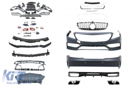 Complete Body Kit suitable for Mercedes CLS W218 C218 Sedan (2011-2018)-image-6096953