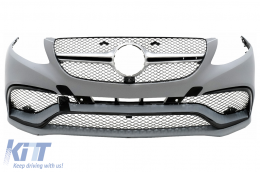 Complete Body Kit suitable for Mercedes GLE Coupe C292 (2015+) Design All Black Edition-image-6006246