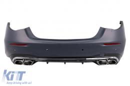 Complete Body Kit suitable for Mercedes S-Class W221 (2005-2013) Conversion to W223 S63 Design-image-6106994