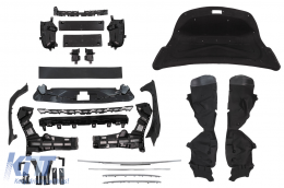 Complete Body Kit suitable for Mercedes S-Class W221 (2005-2013) Conversion to W223 M Design-image-6106984