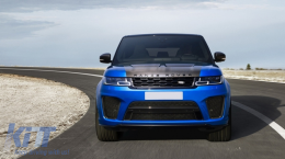 Complete Body Kit suitable for Range Rover Sport L494 (2013-2017) Conversion to 2019 SVR Design-image-6107275