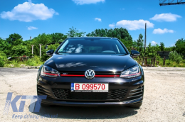 Complete Body Kit suitable for VW Golf 7 VII (2013-2016) GTI Design With Front Grille-image-6010371