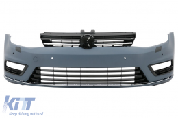 Complete Body Kit suitable for VW Golf 7 VII (2012-2017) With LED Headlights Sequential Dynamic Turning Lights R-line Look-image-6058334