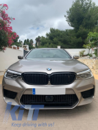 Complete Body Kit with Front Fenders Chrome suitable for BMW 5 Series G30 (2017-2019) M5 Design-image-6071692