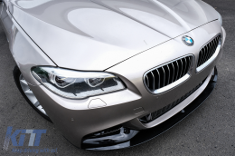 Complete Body Kit with Spoiler Lip and Mirror Covers Rear Carbon suitable for BMW 5 Series F10 Non LCI (2011-2014) M Design-image-6079222