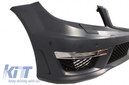 Complete Conversion Retrofit Body Kit with Xenon Facelift Headlights suitable for Mercedes C-class W204 (2007-2014) Facelift C63 Design-image-5995062