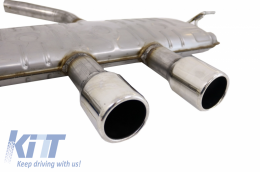 Complete Exhaust System suitable for VW Golf 7 VII Mk7 (2013-2019) Hatchback 3/5 Door R400 R-Design Quad-image-6040664