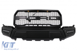 Complete Facelift Conversion Body Kit Assembly suitable for Ford Ranger (2015-2021) to 2017 F150 Raptor-image-6103452