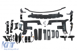 Complete Facelift Conversion Body Kit Assembly suitable for Ford Ranger (2015-2021) to 2017 F150 Raptor-image-6103484