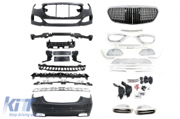 Conversion Body Kit suitable for Mercedes S-Class W223 Limousine (2020-up) M-Design-image-6091746