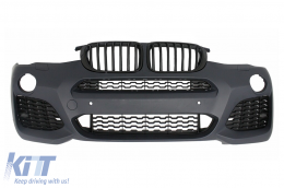 Conversion pour BMW F26 X4 14-03.18 X4M Look Pare-chocs Roue Arches Échappement-image-6038365