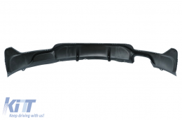 Conversione in M Look Diffusore & Spoiler bagagliaio per BMW 4 F32 13+ Nero opaco-image-6062624