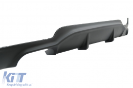 Conversione in M Look Diffusore & Spoiler bagagliaio per BMW 4 F32 13+ Nero opaco-image-6062626