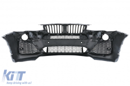 Conversione Kit per BMW F26 X4 14-03.18 X4M Look Paraurti Ruota Archi Scarico-image-6066846