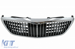 Convesion Body Kit suitable for Mercedes S-Class W222 Facelift (2013-2017) with Headlights and Taillights Full LED-image-6081578