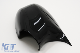 Coperture Coperchi Specchi per BMW Serie 3 E90 E91 LCI 2008-2011 M Sport Design Nero lucido-image-6096032