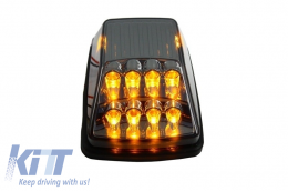 Coperture fari LED DRL per Mercedes W463 89-12 Luci di svolta G65 Design-image-6067804