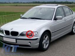 Copri portafari fendinebbia per BMW 3 E46 1998-2005 M3 M-Technik M-Sport Look-image-6018009