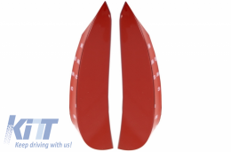 Côté Fender Vents Trim Wing pour Mercedes W213 S213 Look Flaps Fins Flics Rouge-image-6056829