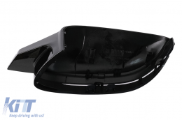 Cubiertas de espejos para BMW 5 G30 G31 6 G32 GT 7 G11 G12 8 G14 G15 G16 ES Negro-image-6104913