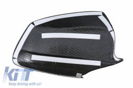 Cubiertas Espejo para BMW 5 Series F07 F10 F11 F18 Pre-LCI 11-13 Fibra Carbono-image-6042136