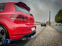 Dachspoiler Add On Flügel für VW Golf 6 GTI R MK6 Schrägheck 2008-2012 schwarz-image-6096288